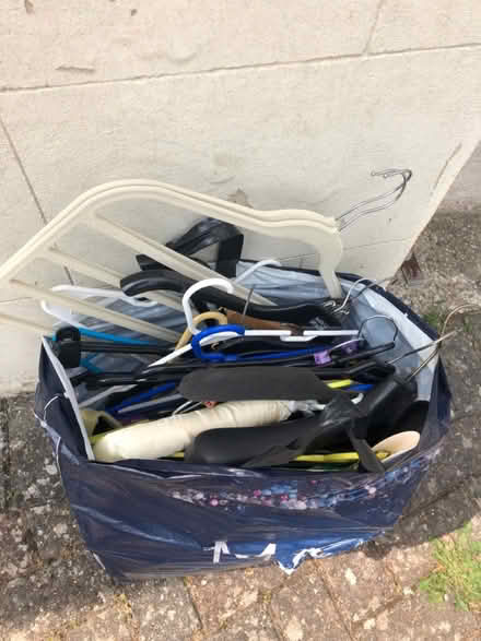 Photo of free Bag of clothes hangers (Hayling Island) #1