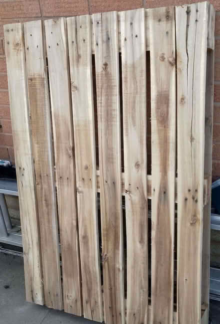 Photo of free Wooden pallet (Dearnley OL15) #1
