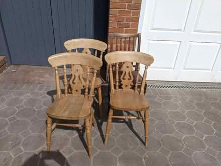 Photo of free Dining chairs (WA6 Frodsham.) #1
