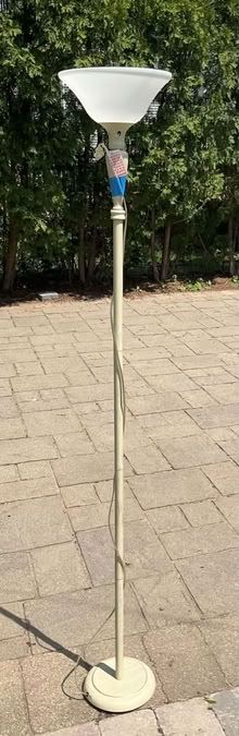 Photo of free Floor lamp (Wheaton) #1