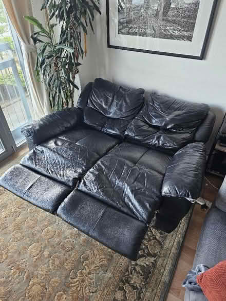 Photo of free Leather Recliner Sofa (Western Harbour EH6) #2