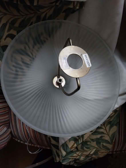 Photo of free Glass ceiling lampshade (Fairfield Park) #2