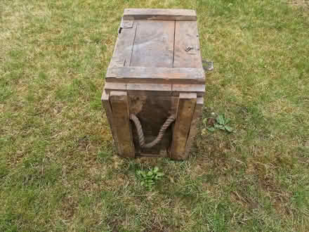 Photo of free Wooden crate/box ex MOD explosives (Lye Valley OX4) #1