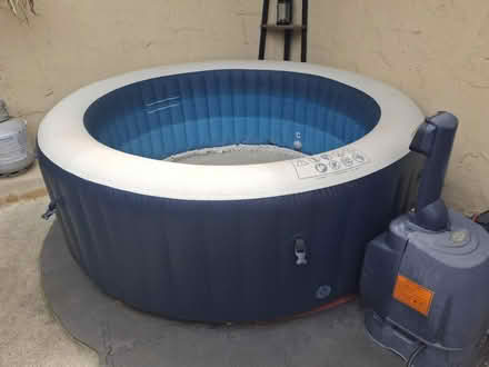 Photo of free Hot Tub (inflatable) (Morgan Hill west side) #1