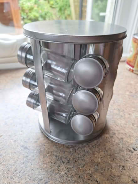 Photo of free 12 jar spice rack (Swanley BR8) #1