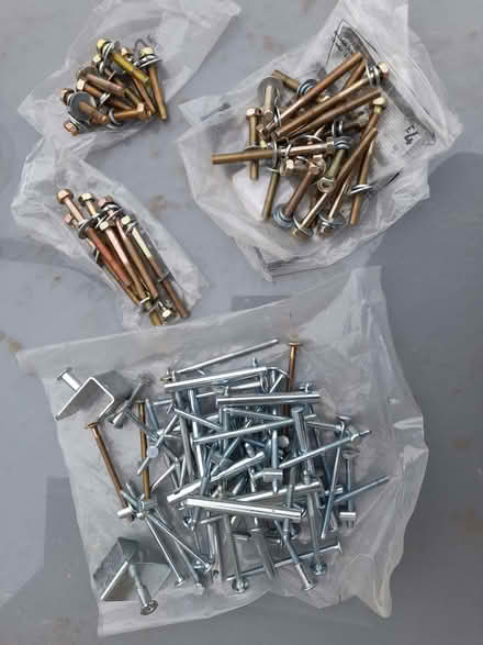 Photo of free Bolts, set pins, furniture fasteners (Kings Caple HR1) #1