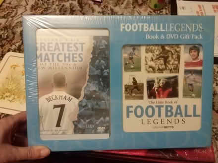 Photo of free Football legends book & dvd set (Tonbridge) #2