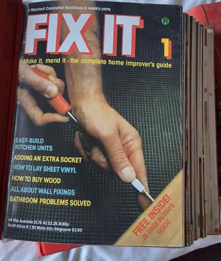 Photo of free Six volumes of FIX IT (DIY) books (S12) #2