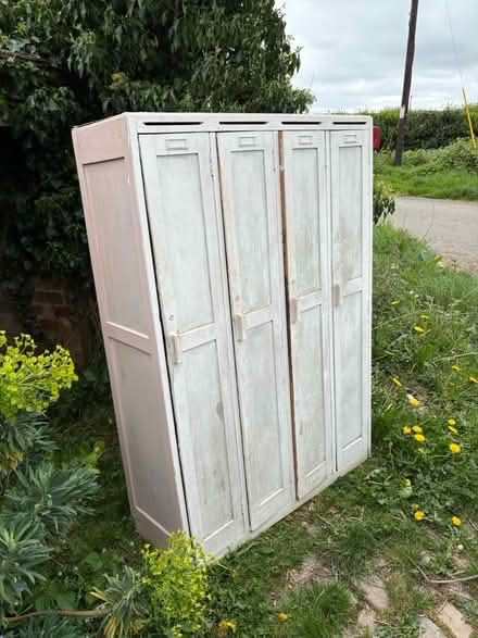 Photo of free Wooden locker cupboard (Bockleton WR15 8PX) #1