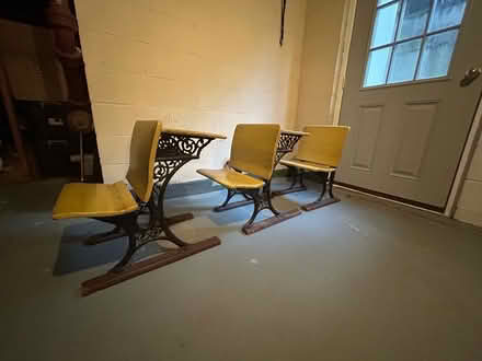 Photo of free Old school desks - fun for kids (New Canaan downtown) #1