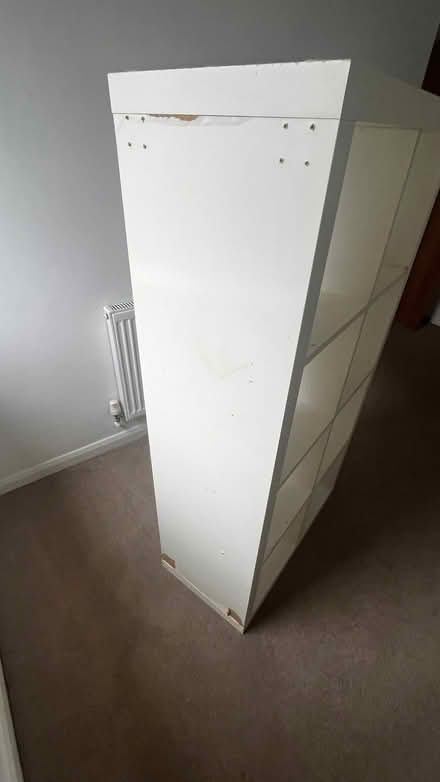Photo of free White Kallax IKEA - 8 cube (Harringay Ladder N8) #1