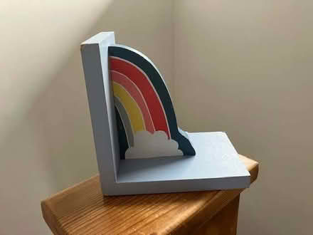 Photo of free 1 x Rainbow shape bookend (Cheadle Hulme SK8) #1