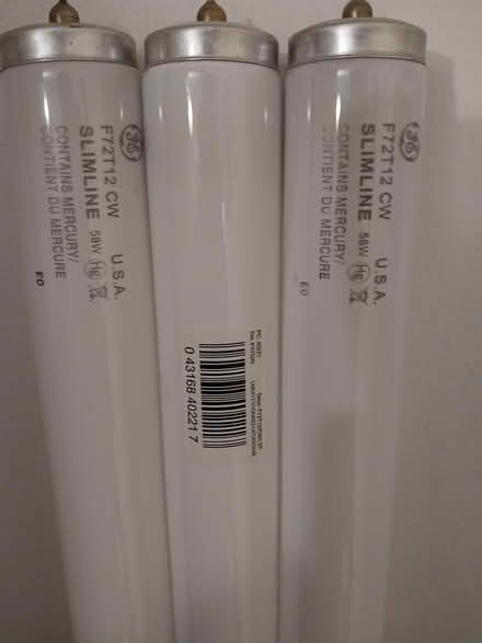 Photo of free (3) 6 Feet Fluorescent Light Blubs (Sunrise) #2