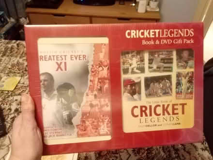 Photo of free Cricket legends book & dvd set (Tonbridge) #1