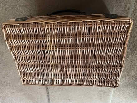 Photo of free Wicker hamper. (Nunnery Wood WR5) #1