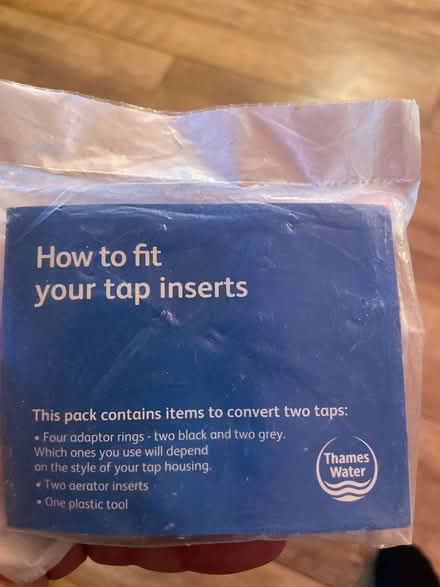 Photo of free Tap aerator kit (Hackbridge SM6) #2