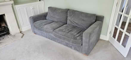 Photo of free Grey sofa (PO20) #1
