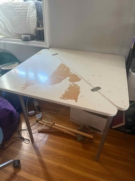 Photo of free Adjustable square/triangle table (Kensington, Brooklyn) #2