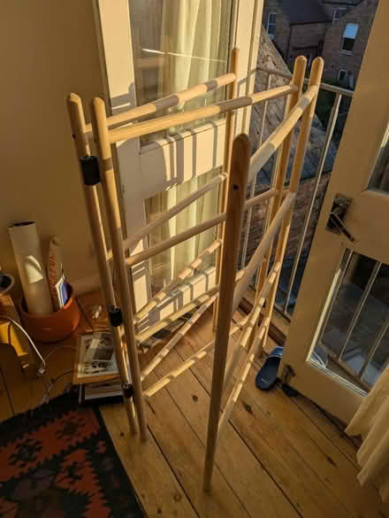 Photo of free Wooden drying horse (Osney OX2) #2