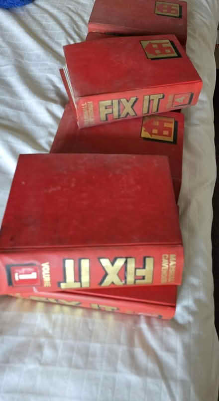 Photo of free Six volumes of FIX IT (DIY) books (S12) #1