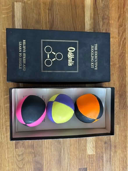 Photo of free Leather juggling balls (Dyke Road area BN1) #1