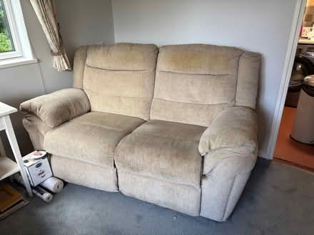 Photo of free Sofa and chair (Lingley Green WA5) #2