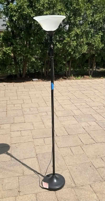 Photo of free Floor lamp (Black) (Wheaton) #1