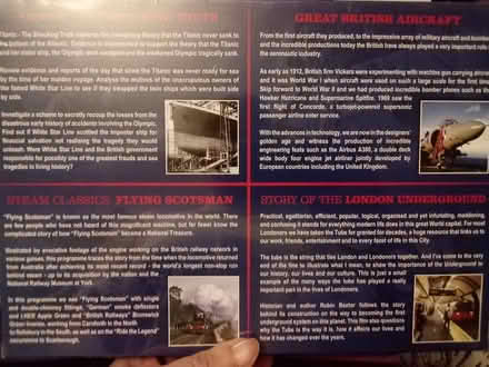 Photo of free British Transport collection 4 dvds (Tonbridge) #1