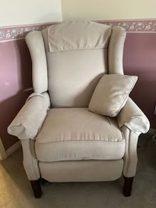 Photo of free winged back recliner (Pickering) #1