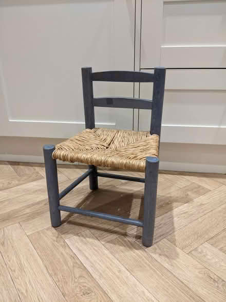 Photo of free Small wooden children's chair (Churchgate, Cheshunt) #1