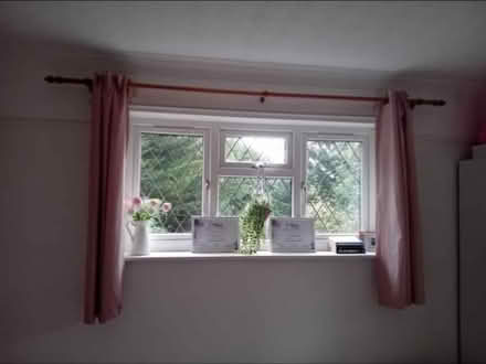 Photo of free 2 pairs pink curtains (MK41) #2