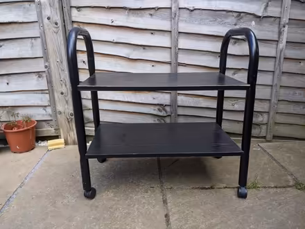 Photo of free Storage shelves with wheels (Churchgate, Cheshunt) #2