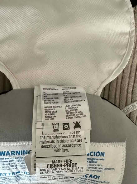 Photo of free Baby Cushion (Eaton, NR4) #2