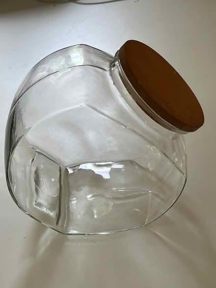 Photo of free Glass biscuit caddy (Garvestone NR9) #1