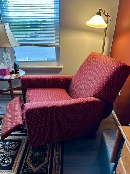 Photo of free Upholstered Recliner Chair (Owings Mills,MD) #2