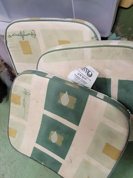 Photo of free Garden chair pillows x 4 (Tamworth) #2