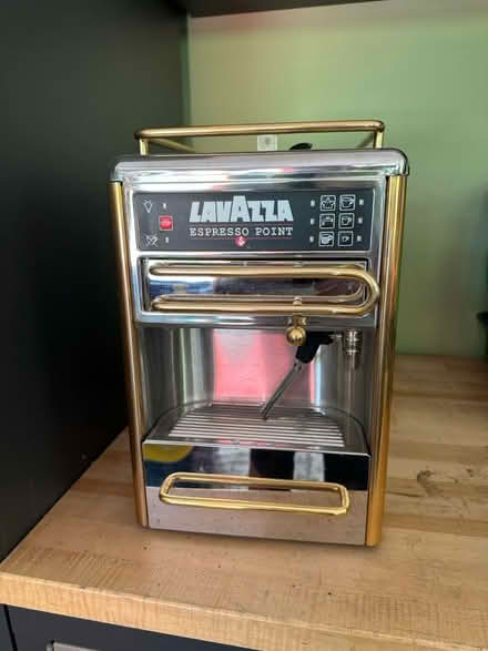 Photo of free Espresso Maker & pods, tools (Warren NJ) #1