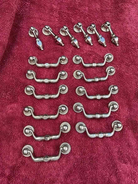 Photo of free Chrome Cupboard handles + knobs (St Annes Park, BS4) #1
