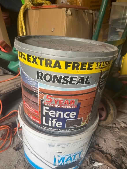 Photo of free Half tub 12 litres (Oswestry) #1