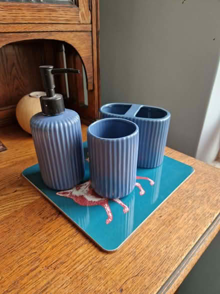 Photo of free Soap dispenser and matching pots (Upper Weston) #1