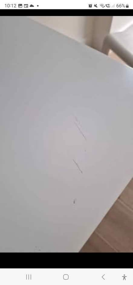 Photo of free White table from Laura James (Epsom KT17) #2