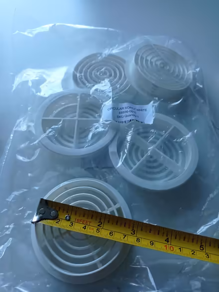 Photo of free 5 new unused soffit vents (Chippenham) #1