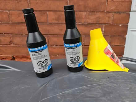 Photo of free Gas line antifreeze and funnel (Edinburgh/Paisley) #1