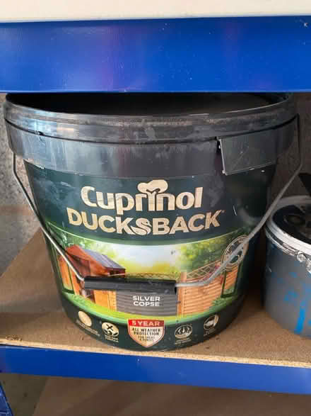 Photo of free Cuprinol grey fence paint (Cubbington CV32) #1
