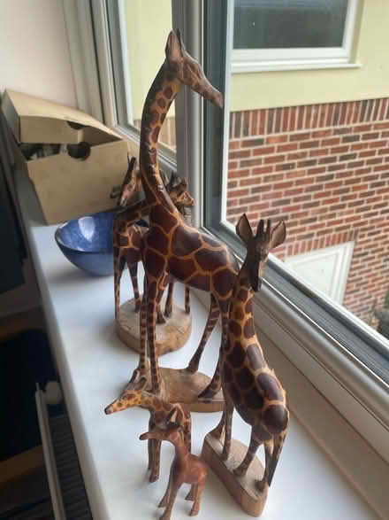 Photo of free Wooden giraffe ornaments (Colchester CO3) #2