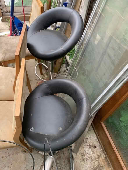 Photo of free 2 bar stools (BR5 St Mary’s Cray Orpington) #1