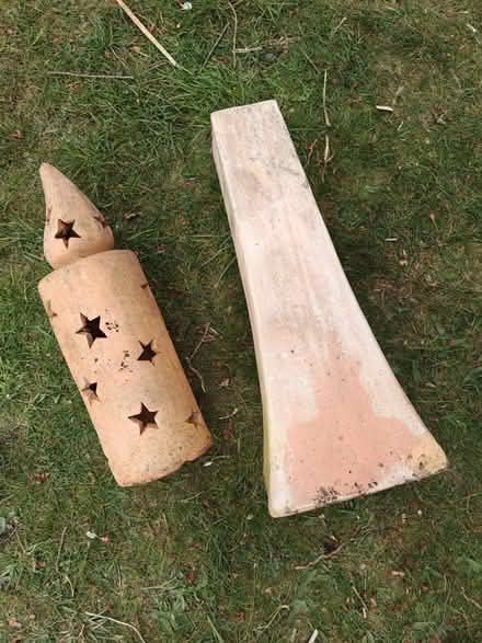 Photo of free Outdoor patterned lantern (Cheddington, LU7) #1