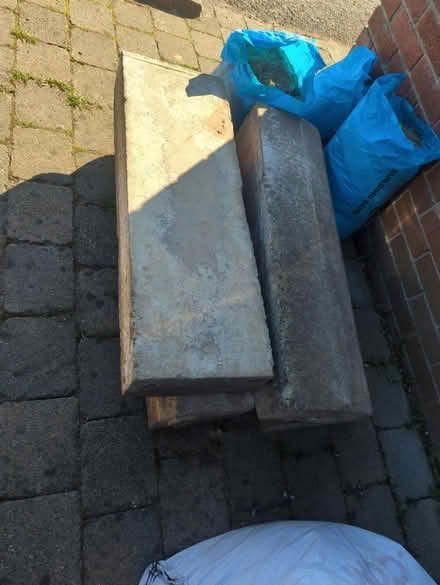 Photo of free 4 Large Kerbstones (Carryduff BT8) #1