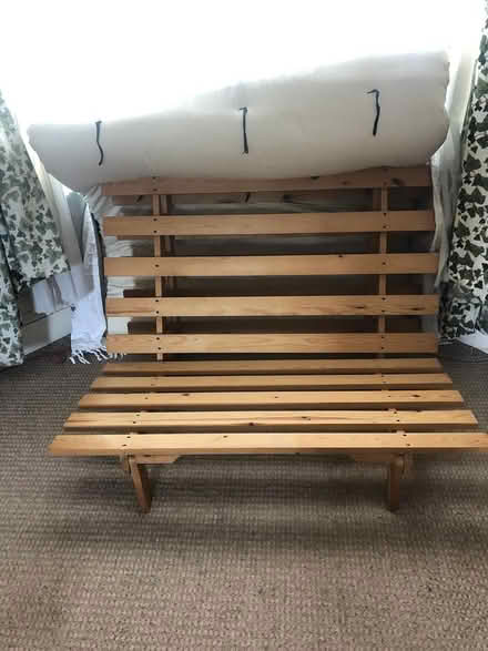 Photo of free Queen size futon sofabed (Brixton) #1