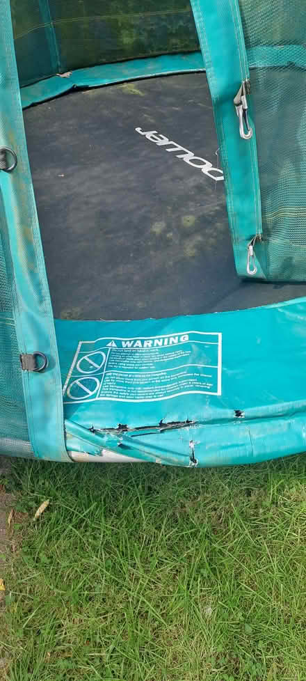 Photo of free 8 foot trampoline (Benton NE7) #3